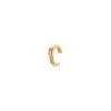 Orecchino Ear cuff mini cerchio a treccia Rania - Oro